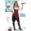 Tomfoolery Sweet Pirate Buccaneer Ladies Costume Ladiesc