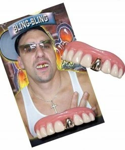 Swedia's Prosthetics Bling Bling Gold Teeth - Billy Bob