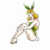 Carnival Products Tinsley FX Temp Tattoo - Bunny Pin Up Girl Tattoos