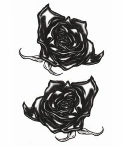 Carnival Products Tinsley FX Temp Tattoo - Black Roses Tattoos