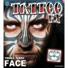 Carnival Products Tinsley FX Full Face Temp Tattoo - Tribal Zebra Face Tattoos