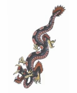 Carnival Products Tattoos Tinsley Temporary FX Tattoo - 1930 Dragon