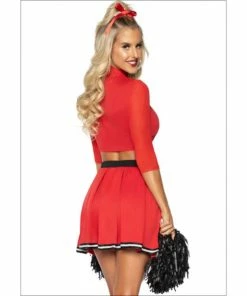 Smiffys Varsity Babe Cheerleader Ladies Costume Ladiesc
