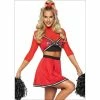 Smiffys Varsity Babe Cheerleader Ladies Costume Ladiesc
