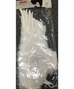Swedia's Large Feather Wings - White Angel Accessoriesc