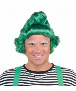 Sweidas Book Week Green Elf Wig
