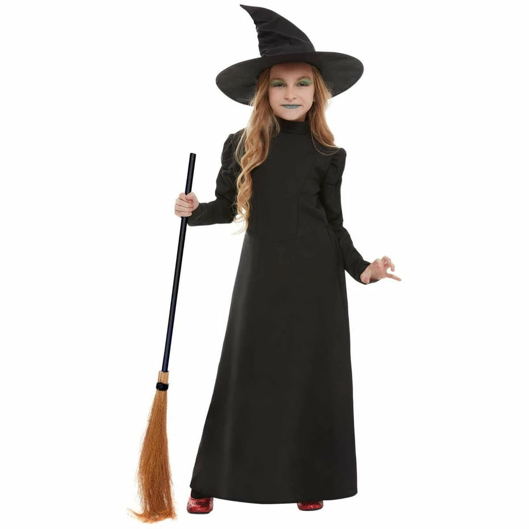 Smiffys Wicked Witch Girls Costume 4 Smiffys Wicked Witch Girls Costume
