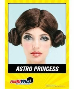 Allen Trading TV, Movies & Celebrities Astro Princess Wig With 2 Buns