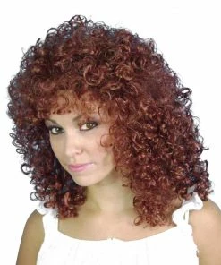 Carnival Products 1980's Auburn Glamour Ringlets