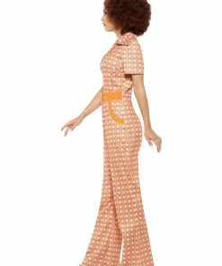 Smiffys Authentic 70s Chic Jumpsuit Costume