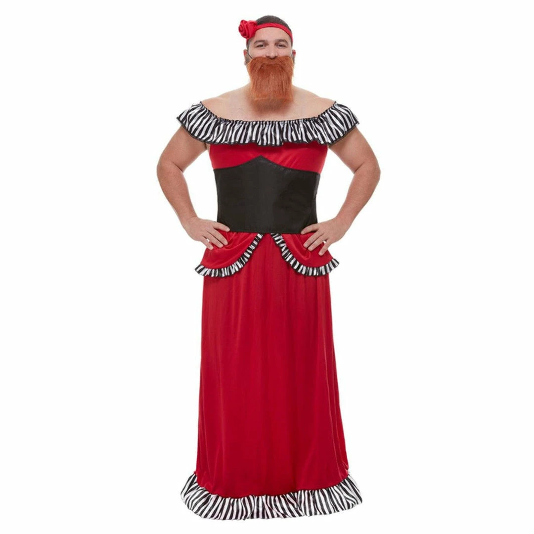 Smiffys Mensc Bearded Lady Costume