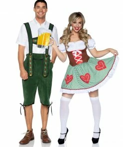 Tomfoolery Mensc Beerfest Lederhosen Oktoberfest Mens Costume - Leg Avenue