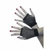 Carnival Products Gloves Fishnet Black 1980's