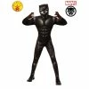 Rubie's Deerfield Boys Costumes Black Panther Deluxe Teen Costume