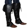 Swedia's Pirate Boot Covers - Black