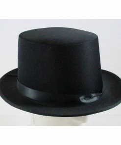 Trademart Accessoriesc Black Top Hat - Adult