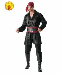 Rubie's Deerfield Mensc Black Beard Deluxe Pirate Costume - Adult