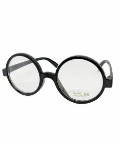 Trademart Accessoriesc Black Round Rimmed Glasses-Axiz