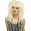 Smiffys Blonde 80's Trademark Crimp Wig 1980's