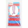 Trademart Blue & Red Striped Socks - Girls Accessories