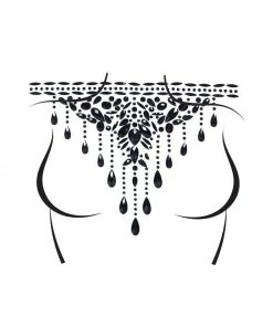 Tomfoolery Choker Adhesive Body Jewels By Leg Avenue