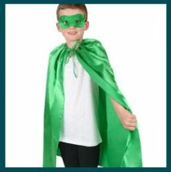 Tomfoolery Super Hero Cape And Mask - Assorted Colors