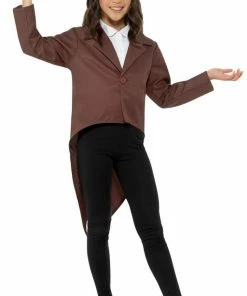 Smiffys Colonial Brown Tailcoat-Child