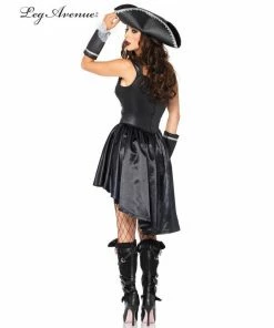 Tomfoolery Captain Black Heart Ladies Leg Avenue Costume Ladiesc