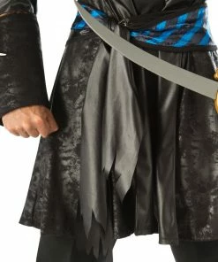Rubie's Deerfield Mensc Captain Black Heart Pirate Costume-Adult