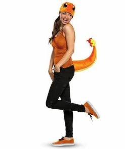 Disguise Costumes Hats & Headwear Charmander Pokemon Accessory Kit