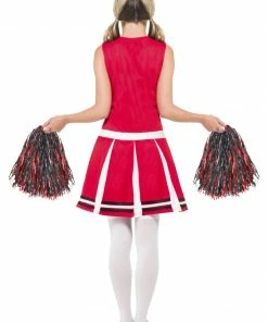 Smiffys Cheerleader Costume Ladiesc 7 Smiffys Cheerleader Costume Ladiesc