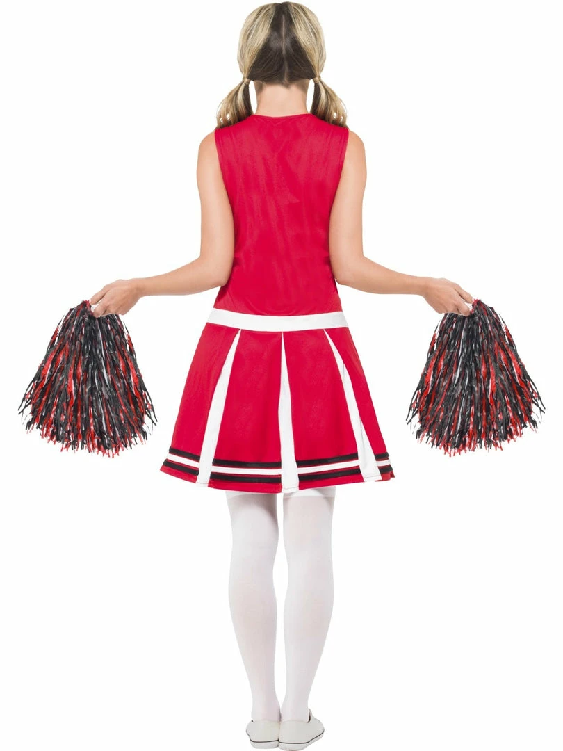 Smiffys Cheerleader Costume Ladiesc 5 Smiffys Cheerleader Costume Ladiesc