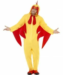 Smiffys Chicken Costume With Hood Mensc