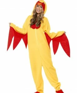 Smiffys Chicken Costume With Hood Mensc