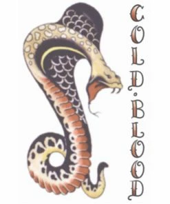 Carnival Products Tinsley Temp Tattoo - 1940 Cobra Tattoos