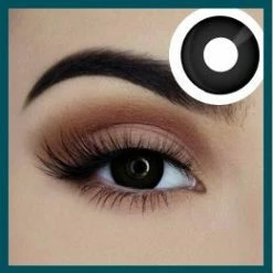 Swedia's Starry Eyed Yearly Contact Lenses-Black Out