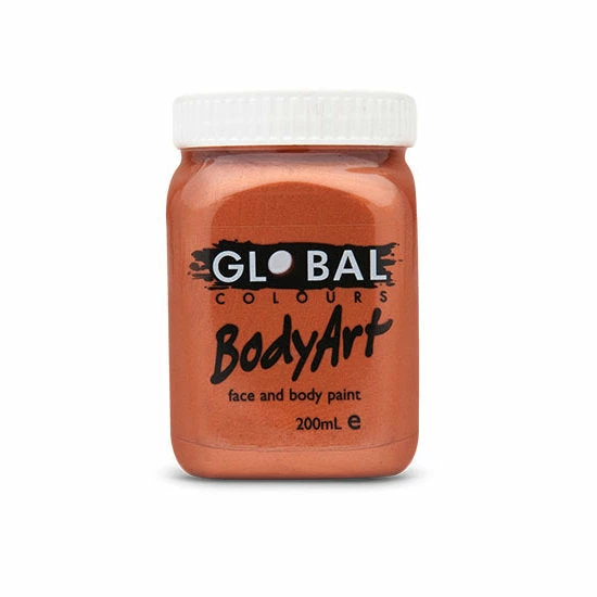 Interalia Group Makeup Copper Metallic Face And Body Paint 3 Interalia Group Makeup Copper Metallic Face And Body Paint
