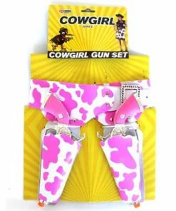 Allen Trading Cowgirl Gun Set - Pink & White