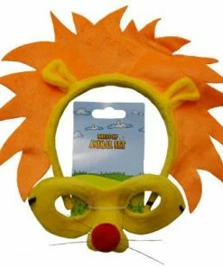 Swedia's Lion Headband & Mask Set Accessoriesc