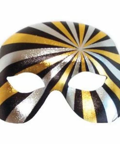 Tomfoolery Masks PSYCHO Gold & Silver Mask