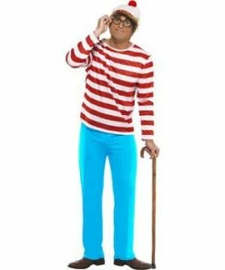 Smiffys Where's Wally Costume-Male