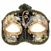 Tomfoolery Accessoriesc Salvatore Men's Masquerade Black Eye Mask