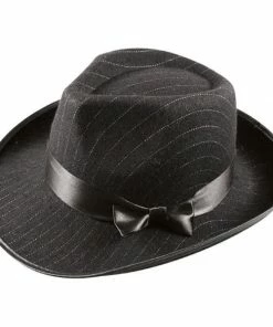 Tomfoolery Gangster Hat-Pinstripe