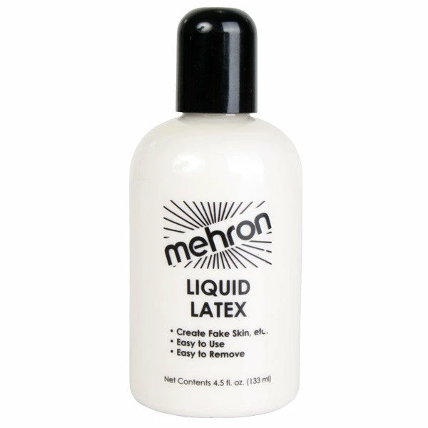Tomfoolery Accessoriesc Mehron Liquid Latex Clear 133ml 3 Tomfoolery Accessoriesc Mehron Liquid Latex Clear 133ml