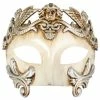 Tomfoolery Antonio Platinum And Ivory Face Mask