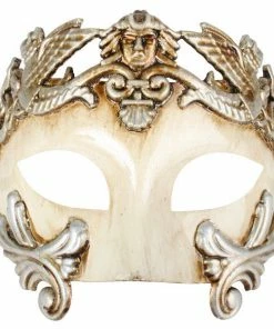 Tomfoolery Antonio Platinum And Ivory Face Mask
