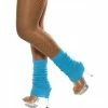 Smiffys 1980's Fluro Blue Legwarmers - 80s