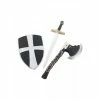 Smiffys Crusader Set-3 Piece Weapons & Armour