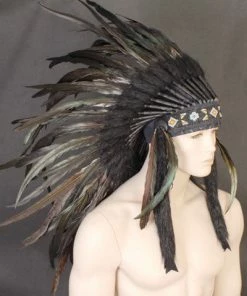 Interalia Group Large Black Headdress