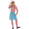 Smiffys Where Is Wally - Wenda Girls Costume